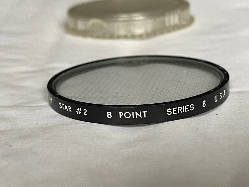 Vintage Tiffen Photar Star 2, Series 8 Fit Filter, and Keeper - Image 2 of 2