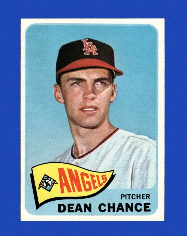 Dean Chance trading card