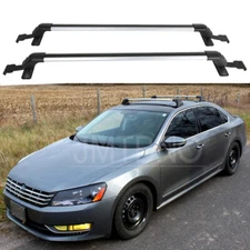 For VW Volkswagen Passat Top Roof Rack Cross Bar Luggage Cargo Carrier Aluminum