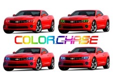 Color Chasing Led Headlight Flow Halo Kit For Chevrolet Camaro 10-13 Color Chasing Led Headlight Flow Halo Kit For Chevrolet Camaro 10-13