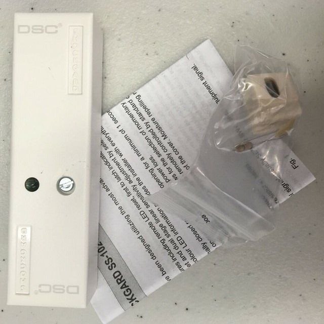 Dsc Seismic Detector Vibration Sensor Ss 102 For Sale Online Ebay