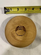 Wooden massage roller, very gentle pressure points (wood therapy) -The Body Shop