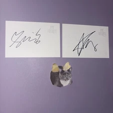 Ive Secret Yujin & Leeseo Official Signed D2C Postcards