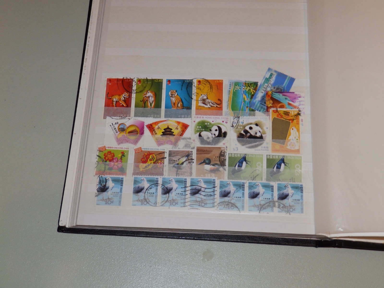 (8847) HONG KONG STAMP COLLECTION MAINLY MNH & USED IN STOCK ALBUM