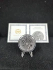 2021 Germania 5 Mark Chestnut Leaf 1 OZ Silver Coa 6702