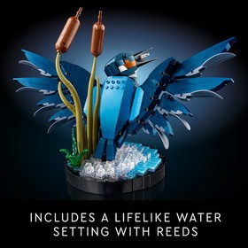 LEGO Icons Kingfisher Bird Building Set for Build and Display 10331
