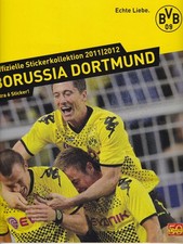 Panini Borussia Dortmund 2011/2012  Album komplett mit allen Bildern geklebt