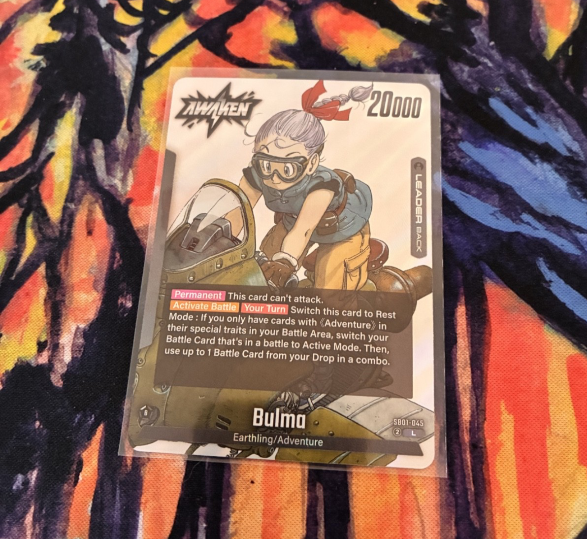 Bulma - SB01-045 - Dragon Ball Super Fusion World Manga Booster 01