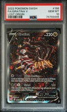 Pokemon Giratina V Alt Full Art Holo Ultra Rare 186/196 Lost Origin PSA 10 on eBay