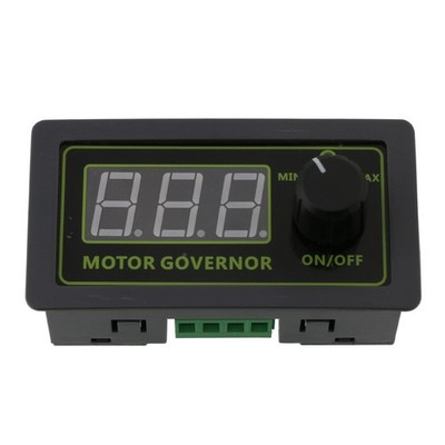 DC 7-60V Digital Display PWM Motor Speed Controller 15A 600W with Encoder Knob *