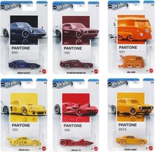 Mattel - Hot Wheels 1:64 Silver Series Pantone 10-Piece Sunset Race A Assortment