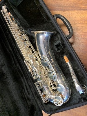 Pre Owned JOHN PACKER Tenor Saxophone - SILVER PLATE Repadded PERFECT Ships FREE