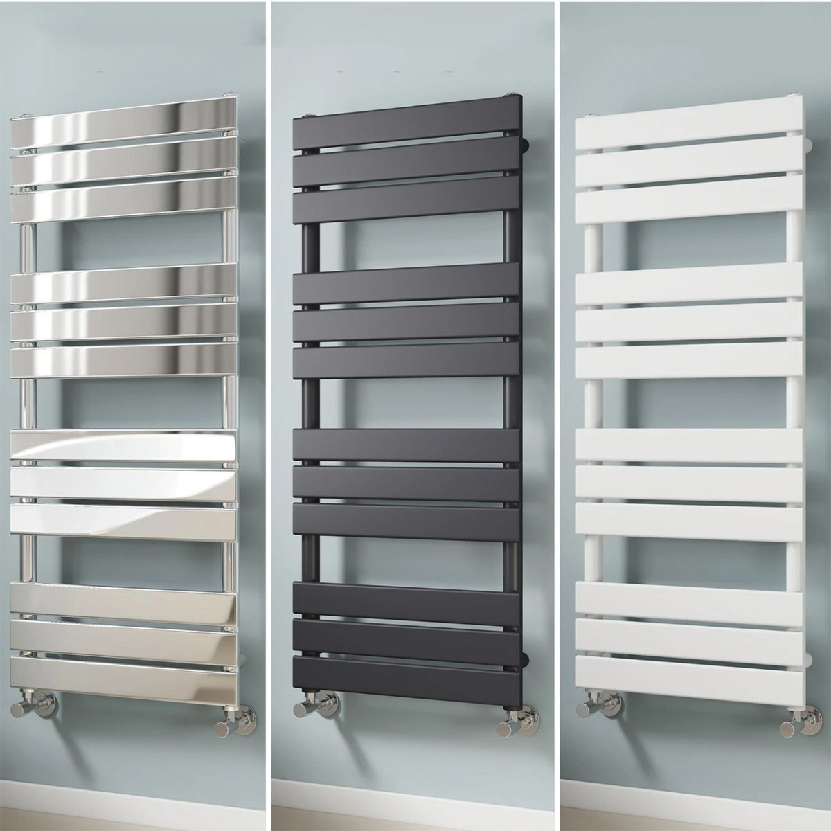 EMKE Designer Heated Towel Rails Radiator Modern Bathroom Flat