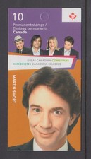 Canada BK599 Martin Short Complete Booklet 10xP stamps