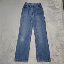 Vintage Levi's Jeans Womens 9 Blue Orange Tab Straight Leg Made In USA