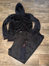 Jordan Pullover Black Tracksuit Youth XL 13/15 YRS Pants