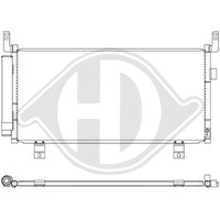 Diederichs Kondensator DCC1783 FÜR Subaru