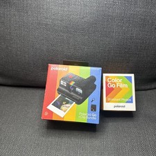 Polaroid Go Gen 2 Bundle Black with Clip New e2 With 16 Color Go Film New