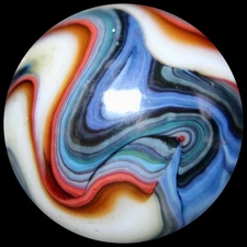 JABO Finale Marble Collector Series: BIG Cobalt Spiderman w/Gold Lutz