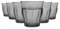 Duralex Picardie Trinkglas Wasserglas Saftglas 250Ml Glas Grau 6 StüCk