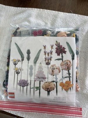 LEGO Botanical Collection Flower Bouquet Model #10280 Set/ No Box Or Instruction