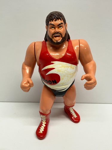 1991 WWF Hasbro TYPHOON series 3 action figure...
