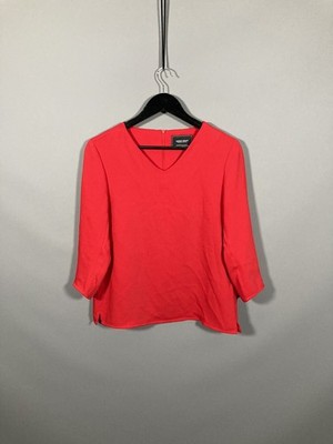 GIORGIO ARMANI UNIFORM Top - Size IT38 UK6 - Red - Good Condition - Women s