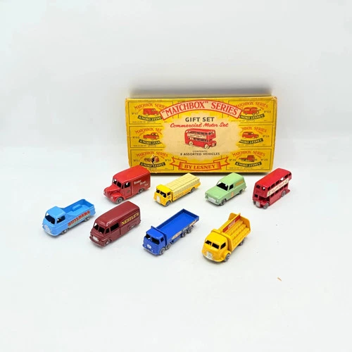 Matchbox Lesney G-1 Commercial Motor Gift Set Very Rare Matchbox Regular Wheels