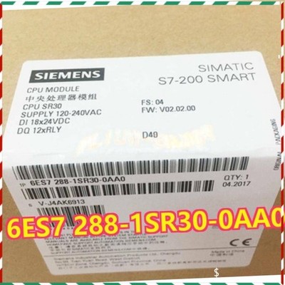 Brand New   6ES7 288-1SR30-0AA0 S7-200 SMART CPU Controller Unit Fast Ship #bv