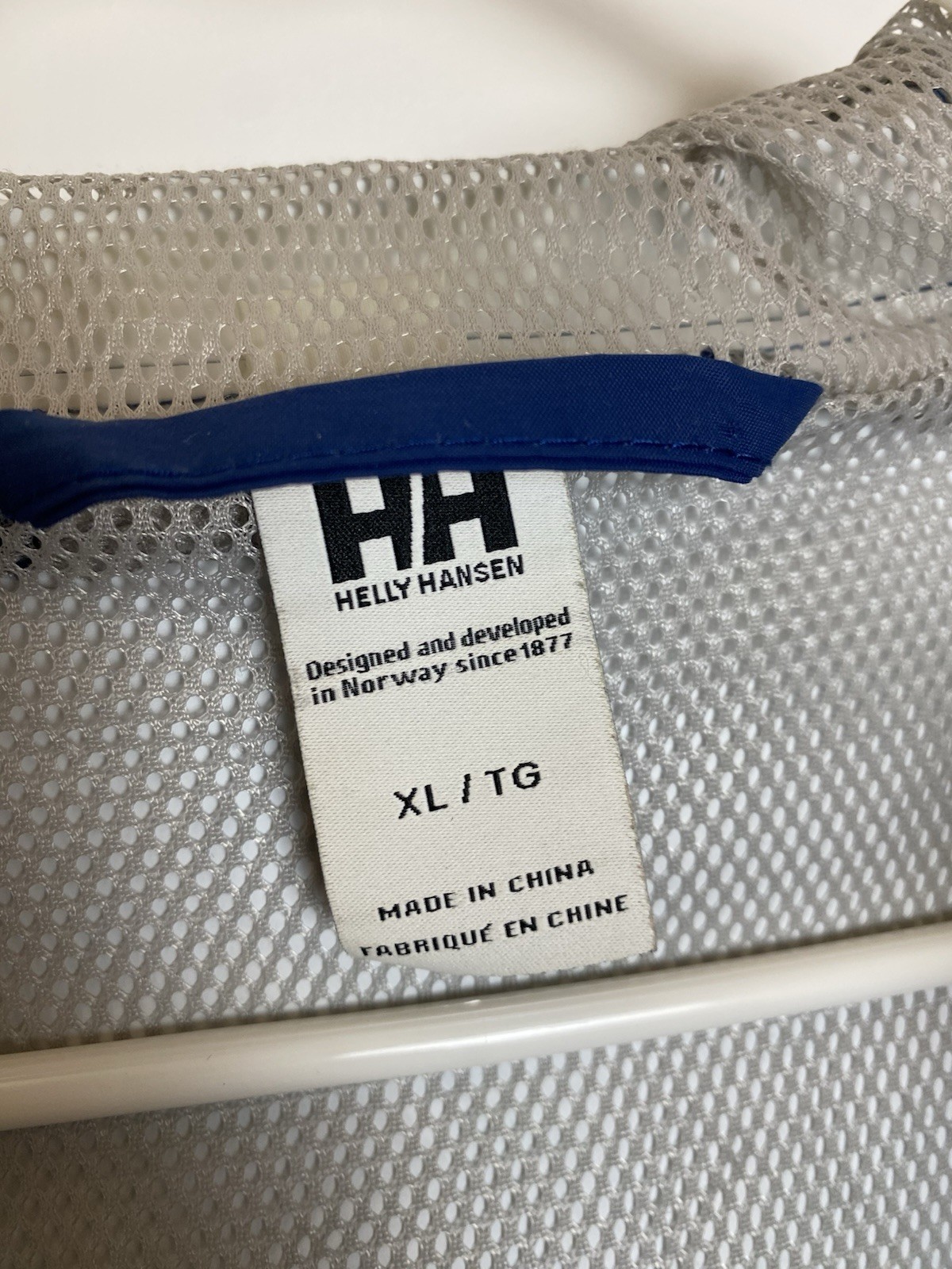 Helly Hansen Royal blue rain jacket windbreaker o… - image 3