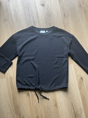 COMMA Pullover Damen Pullover Gr. DE 36 schwarz Casual-Look Sportlich Stretch