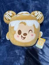 Disney Munchlings Cinnamon Swirl Mickey Mouse Baked Treats Plush Toy New