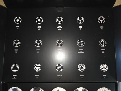 NEW 2026 ADIDAS FIFA WORLD CUP HISTORICAL MINI BALL SET IN BOX