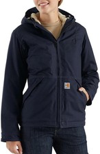 Carhartt 102694 Flame Resistant Full Swing Quick Duck Jacket, Women 2XL Navy NWT
