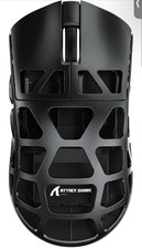 PAW3395 ATTACK SHARK R3 46g Superlight Magnesium Alloy Gaming Mouse BT/2.4Ghz