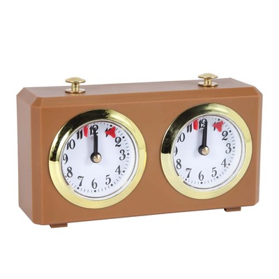 Mechanische Schachuhr Analog für Schachspiel Timer Uhr Offizielle Uhren7994