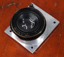 2-3/8 INCH F/3.5 GOERZ HYPAR IN FOCUSING MOUNT 1915 CINE LENS /226967