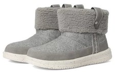New Hey Dude Camden Cuff Wool Cozy Women s Boots Size 8 Charcoal Gray New W Box