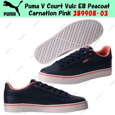 Puma V Court Vulc EB Peacoat Carnation Pink 389908-03 Herren Gr.