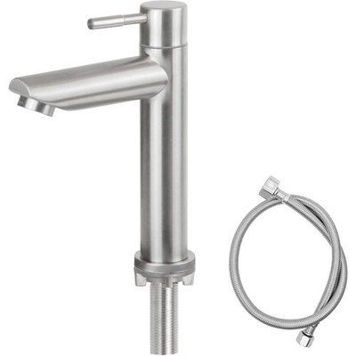 Kaltwasserhahn Gäste WC, Wasserhahn nur Kaltwasser für Badezimmer, Kaltwasser...