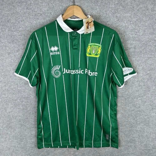 Yeovil Town Football Shirt Mens Large 2023/24 Home Green Short Sleeve Top NEW