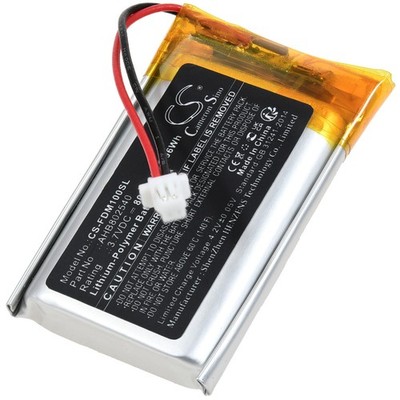 Akku kompatibel mit Fodsports Typ AHB802540 3,7V 800mAh/2,96Wh Li-Polymer Schwar