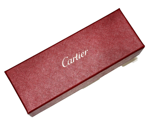 AUTHENTIC CARTIER EYEGLASS/SUNGLASS MEDIUM CASE AND BOX FULL PACKAGE | eBay