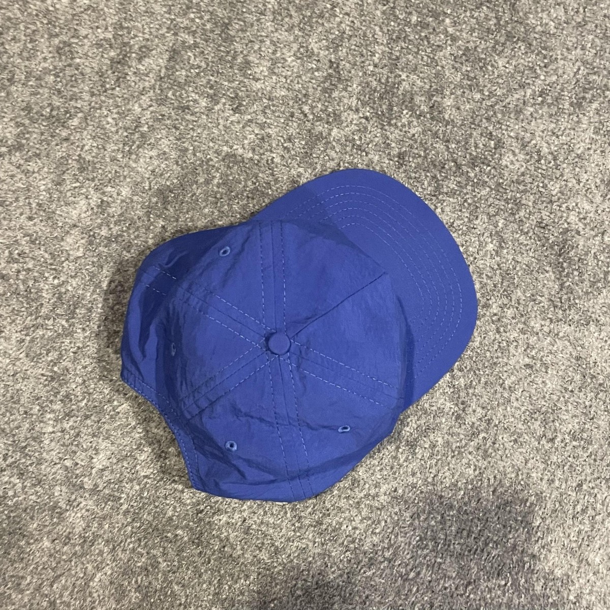 Teton Gravity Research Mountain Patch Hat Snap Back One Size Blue