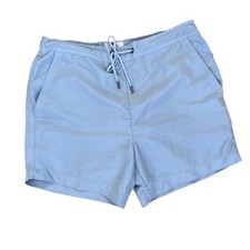 Ted Baker Men's Swim Trunks in Light Blue Size 4/ 34