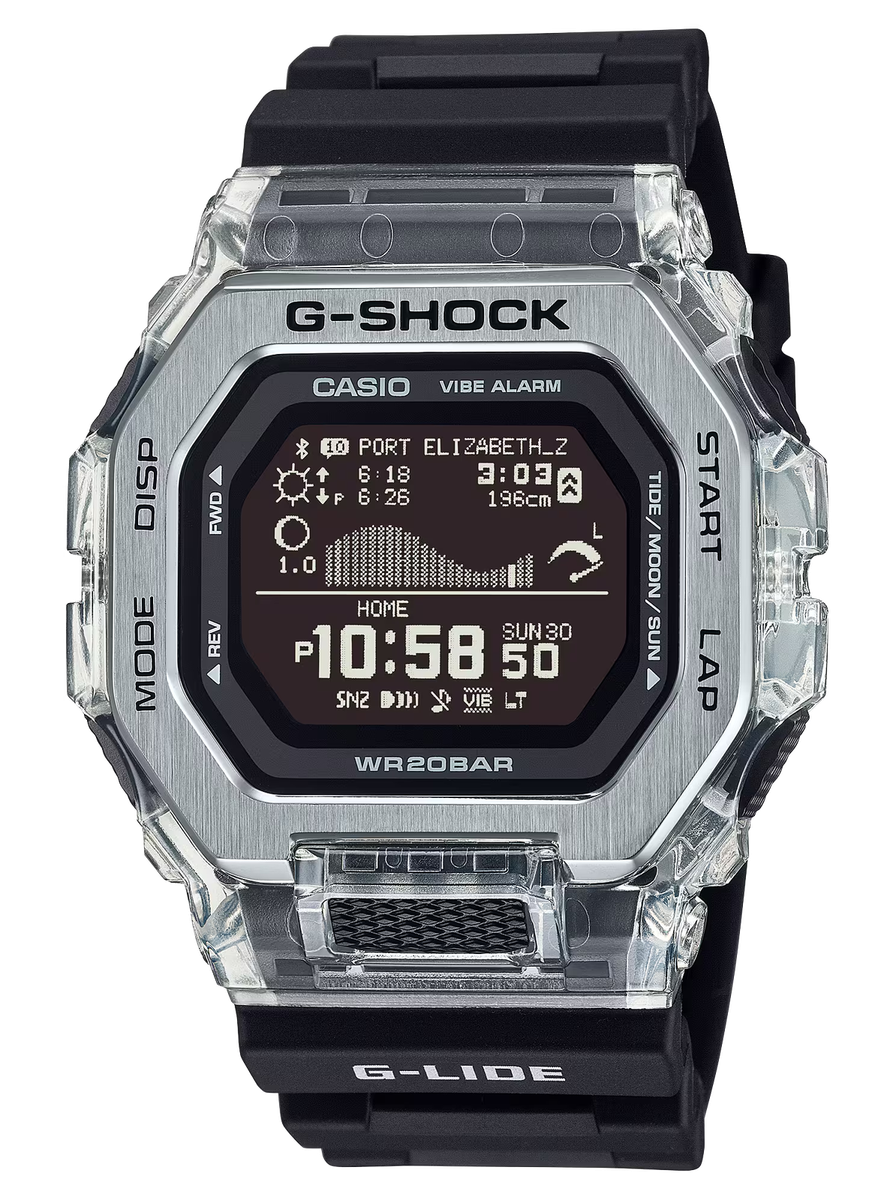 Casio G-Shock G-LIDE GBX-100-1CR Digital Black Resin Watch | eBay