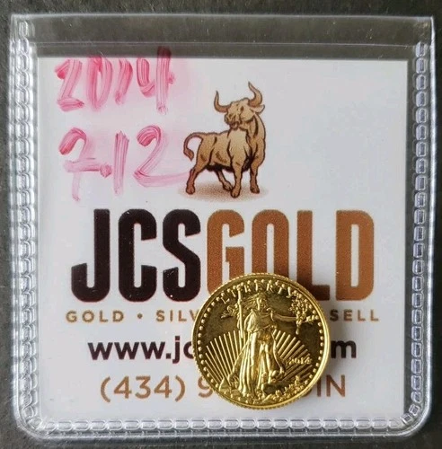 2014 American Gold Eagle 1/10 oz — photo from another recent sale