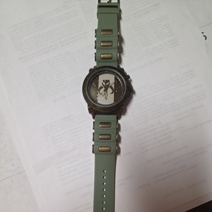 Men’s Mandalorian Star Wars Warriors of Mandalore Bullet Band Boba Fett Watch