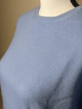 New Authentic 100 Himalayan Cashmere Pullover Sweater Women Medium Light Blue