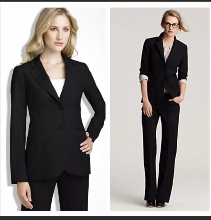 Buy Black Pant Suit Women, Black Business Suit for Ladies, Classic